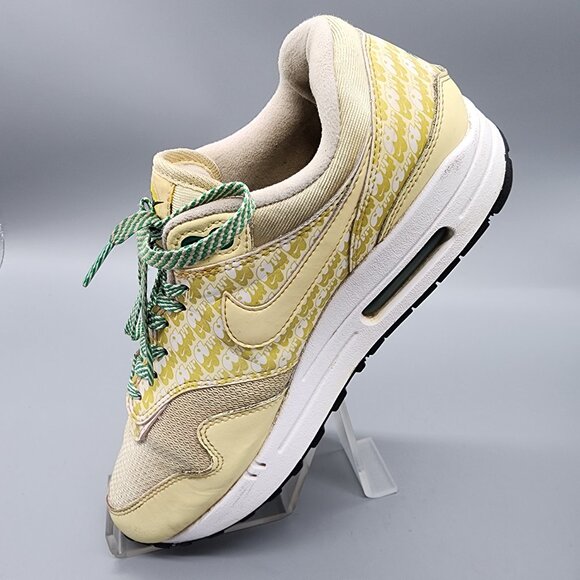 Nike Air Max 1 CJ0609-700 Lemonade Size 7 Women’s Shoes Used Rare 2020 - Picture 2 of 12